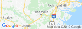Hinesville map